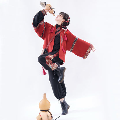 Modern Ming Dynasty Chinese New Year Festival Hanfu | Little God of Wealth 小财神