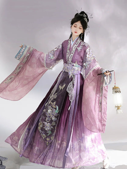 Wei Jin Dynasty Qiyao Ruqun Hanfu | Donglai 东来