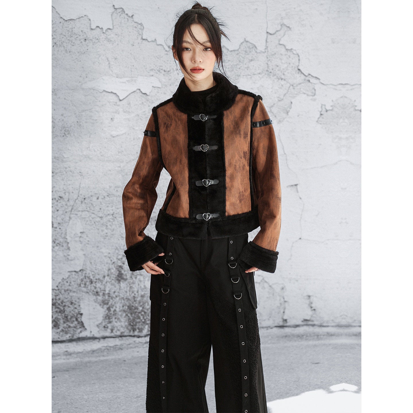 New Chinese Style Fur Jacket for Autumn and Winter