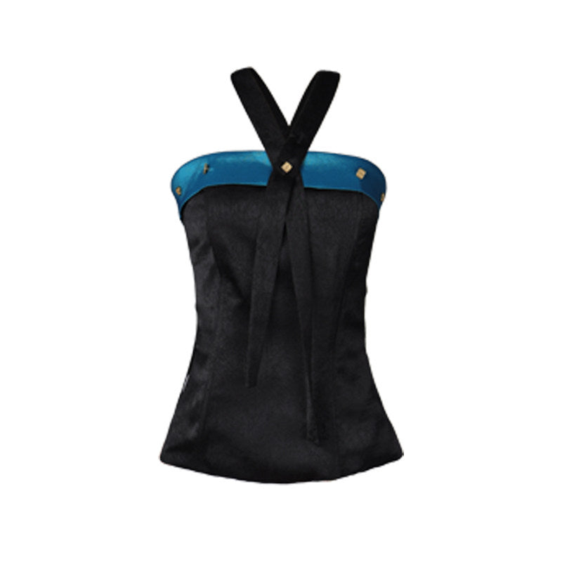 Ming Dynasty Modern Hanfu Bustier and Mamianqun - Phoenix Feather 凤翎羽