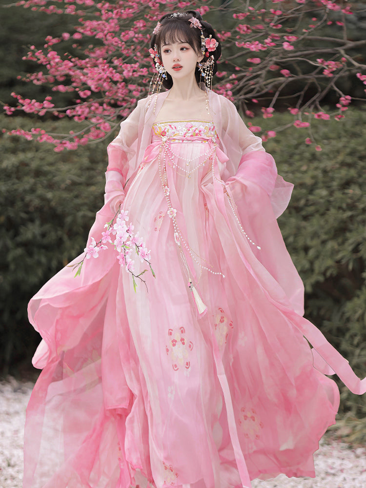 Full of Rain 满天花雨 - Tang Dynasty Style Qixiong Ruqun