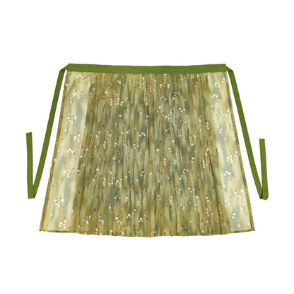 Green Wilds | Modern Song Dynasty Hanfu with Floral Pleated Skirt