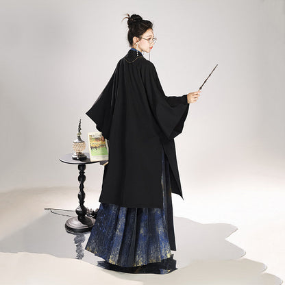 Song Dynasty Changgan Temple Jacket and Mamianqun - Glided Scales 鎏金之鳞