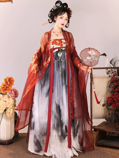 Moyunjian 墨云间 - Tang Dynasty Style Qixiong Ruqun