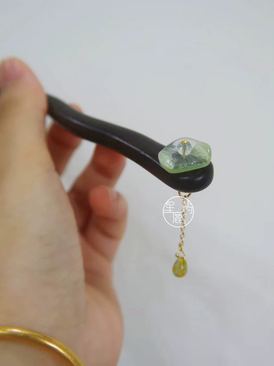 Lotus Leaf Hair Stick | Hanfu Hair Accessory