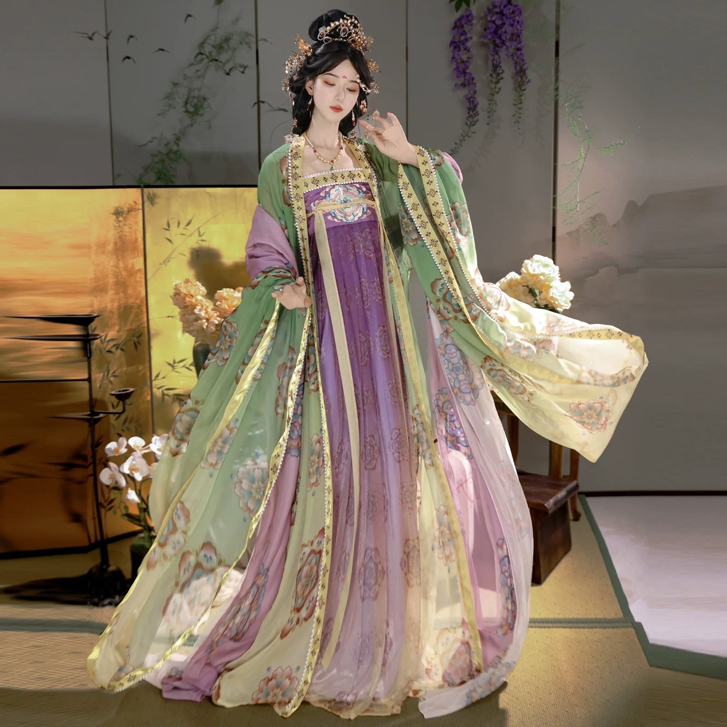 Daifei - Tang Dynasty Style Qixiong Ruqun
