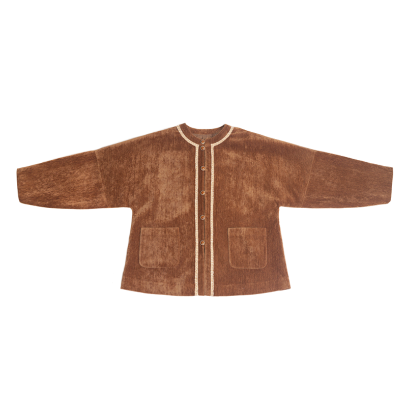 Song Dynasty Modern Hanfu Velvet Jacket - Plethora of Flowers 繁花 (Preorder)