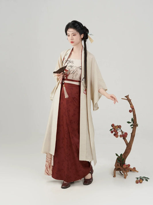 Song Dynasty Modern Hanfu - Evening Magpie 晚鹊 (Preorder)