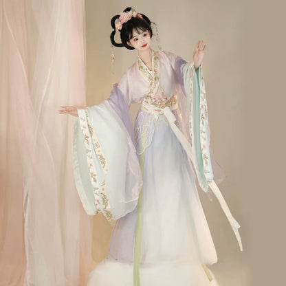 Wei Jin Dynasty Qiyao Ruqun Hanfu | Fairy Spirit