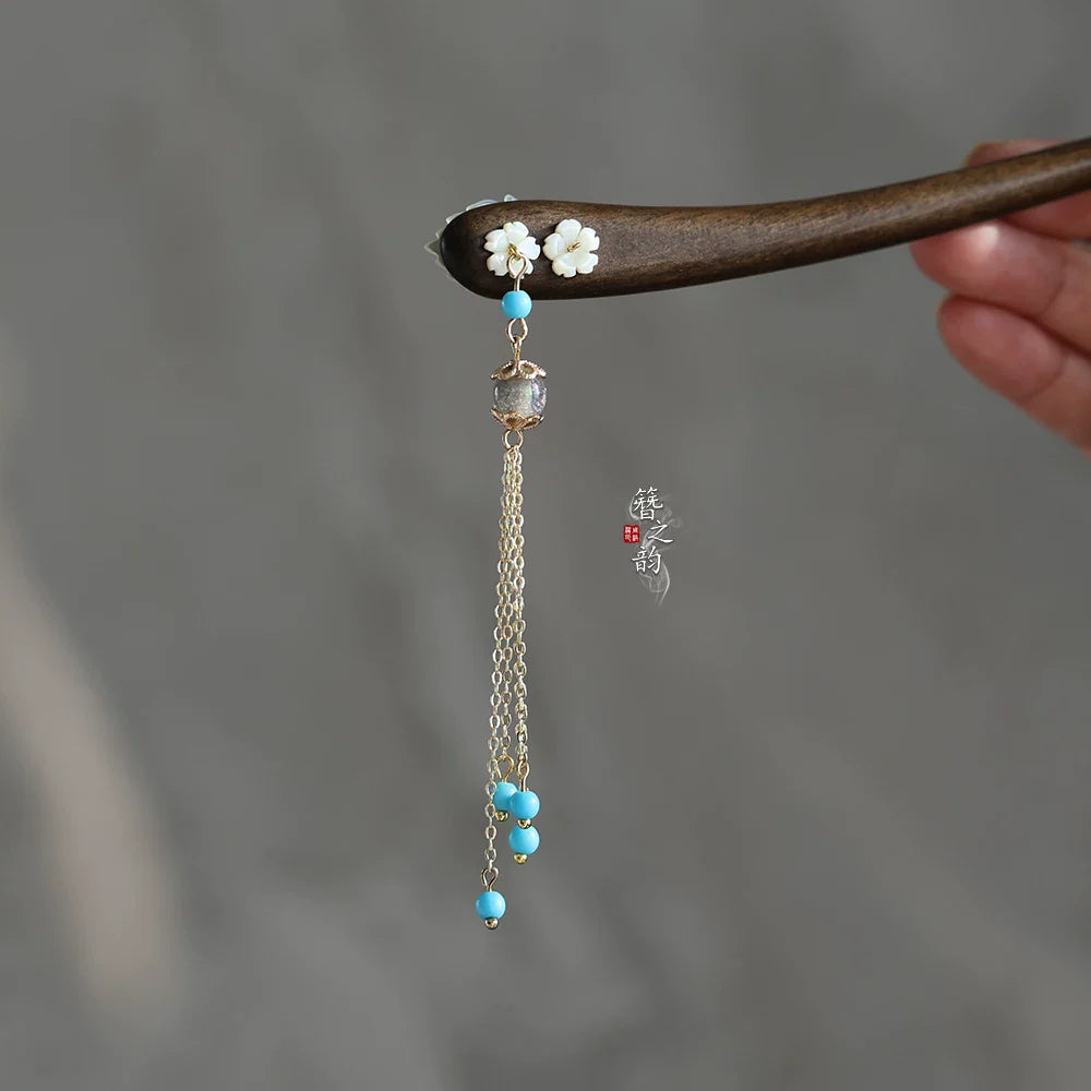 Phoenix Feather Hair Stick | Ancient Chinese Hair Accessory