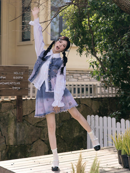 Ming Dynasty Modern Hanfu Bijia and Mini Mamianqun - Dream Little Elephant