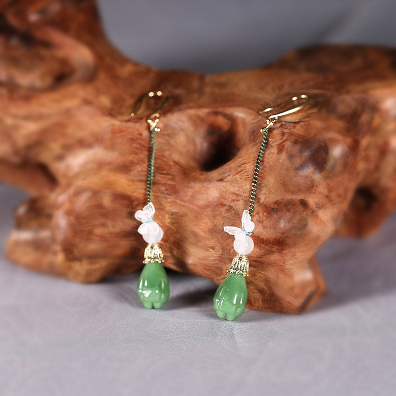 Spring Butterfly Earrings | Cheongsam Jewelry