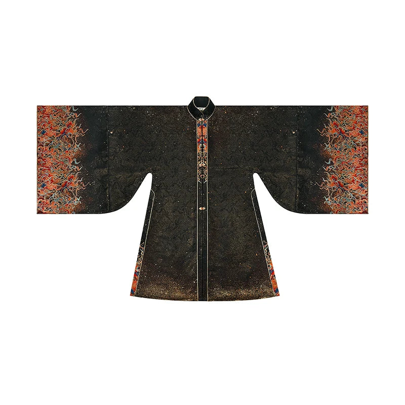Ming Dynasty Traditional Hanfu Set & Mamian Skirt | Crimson Feathers 赤羽