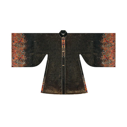 Ming Dynasty Traditional Hanfu Set & Mamian Skirt | Crimson Feathers 赤羽