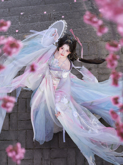 Wei Jin Dynasty Qiyao Ruqun Hanfu | Fairy