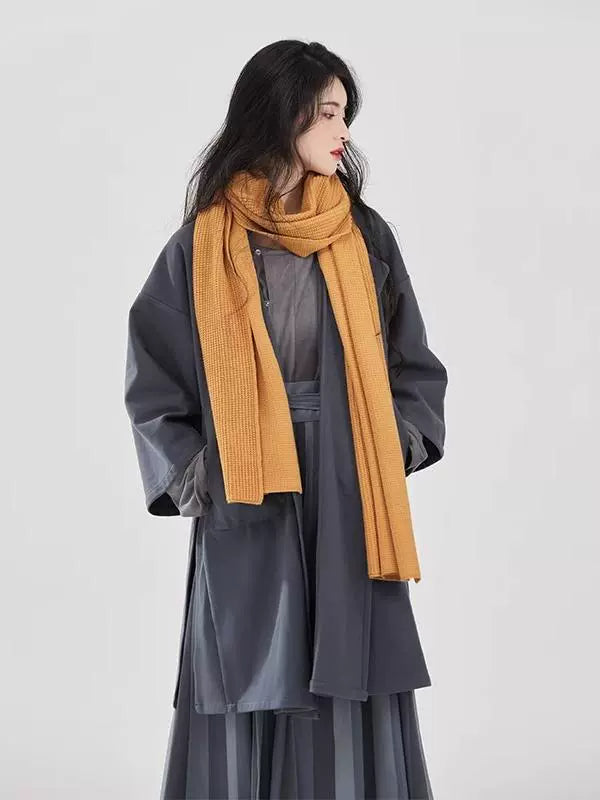 Tang Dynasty Modern Hanfu Set - Daise 黛色 (Preorder)
