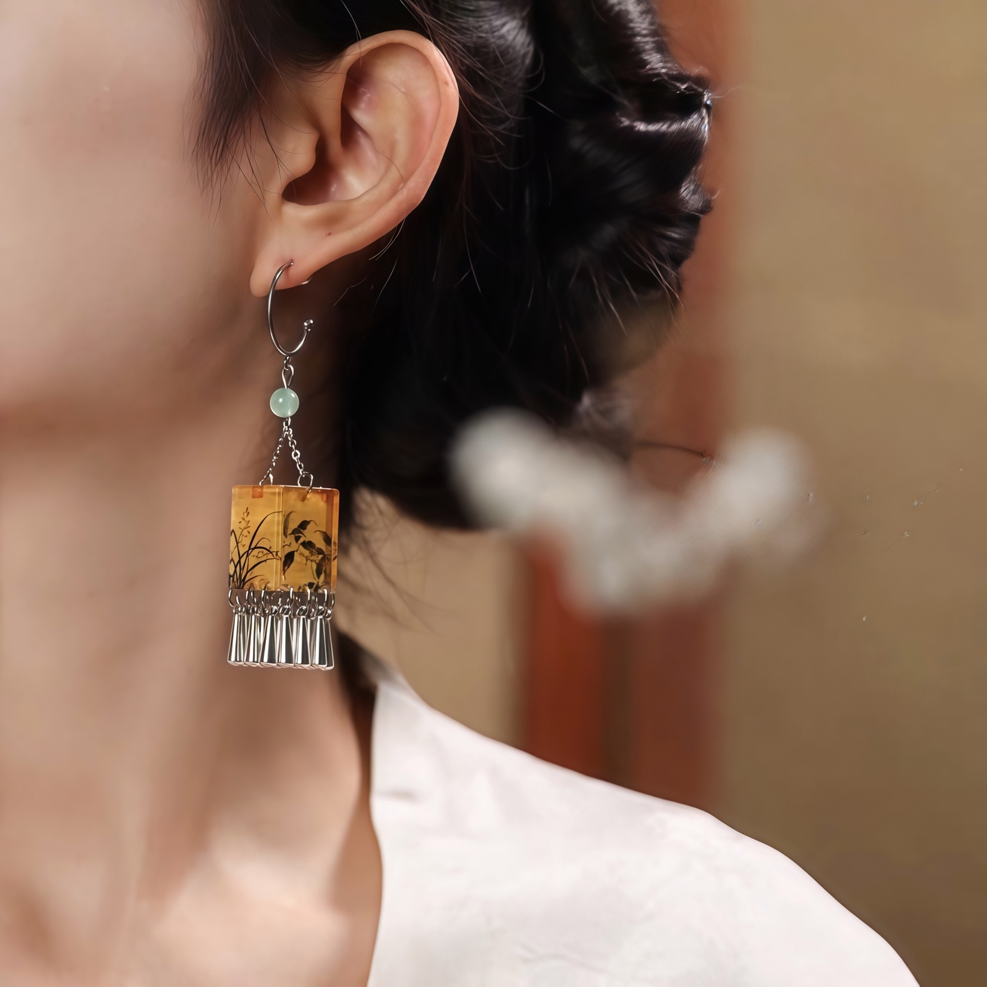 Palace Light Earrings | Hanfu Jewelry