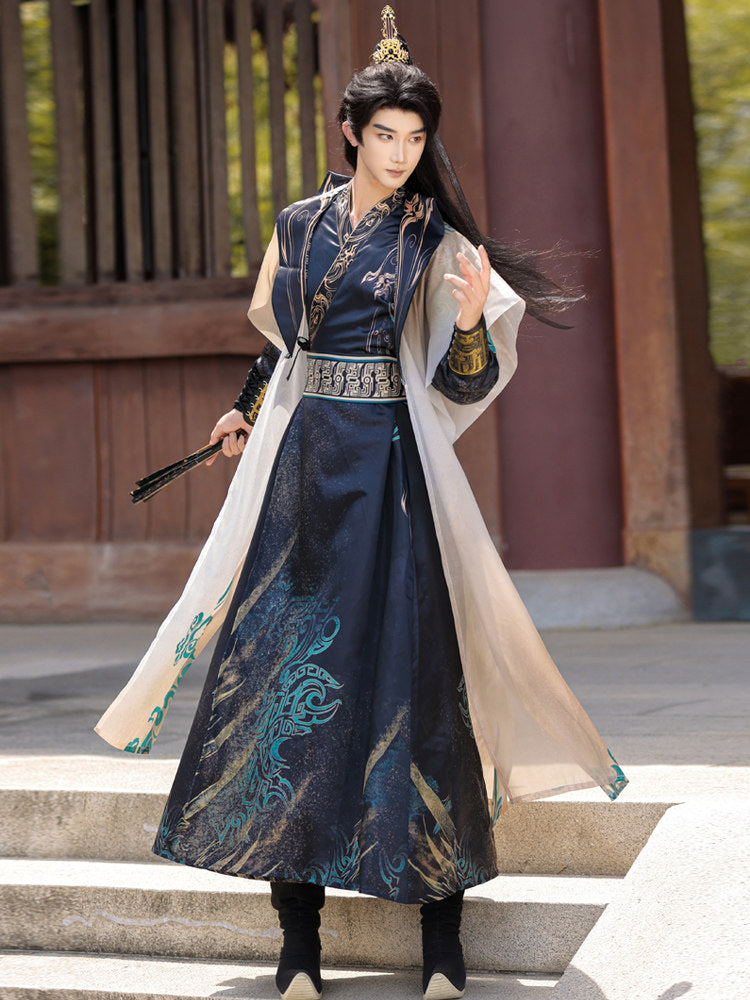 Depths of Heaven Wuxia Hanfu Set | Chinese Fantasy Period Drama Style