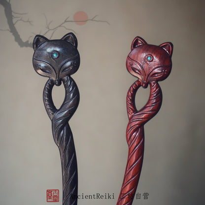 Qingqiu Fox Hair Stick | Hanfu Hair Accessory