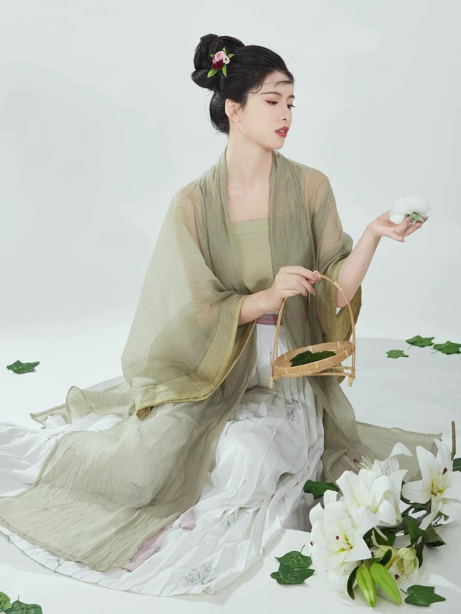Song Dynasty Modern Hanfu - Bubble Tea 泡泡茶 (Preorder)