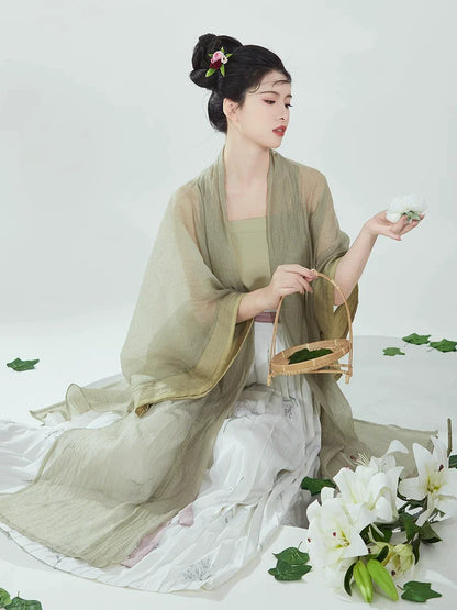 Song Dynasty Modern Hanfu - Bubble Tea 泡泡茶 (Preorder)