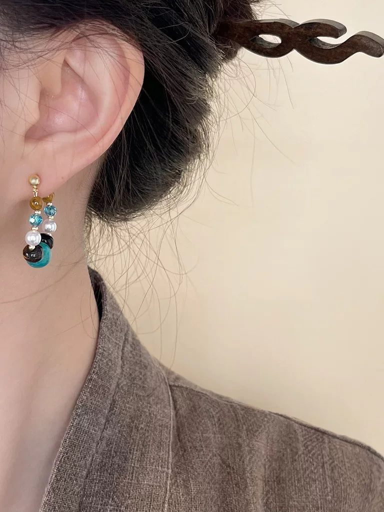 Dream of Dunhuang Earrings | Hanfu Jewelry