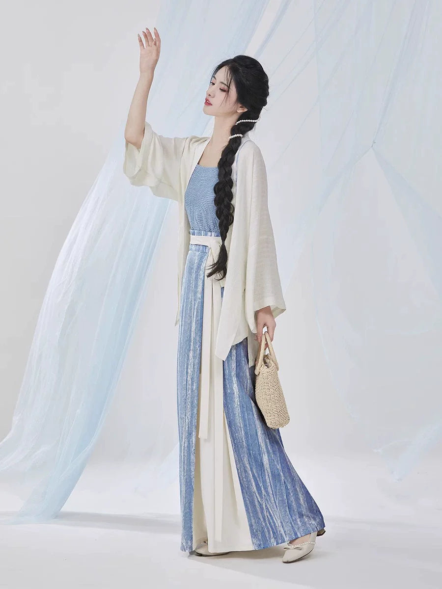 Song Dynasty Modern Hanfu - Sea Breeze Sketch 海风写生 (Preorder)