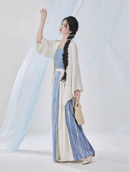 Song Dynasty Modern Hanfu - Sea Breeze Sketch 海风写生 (Preorder)