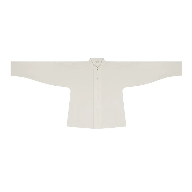 Song Dynasty Modern Hanfu Set with Long Sleeve Top and Spiral Skirt - Spring Realm 人间景 (Preorder)