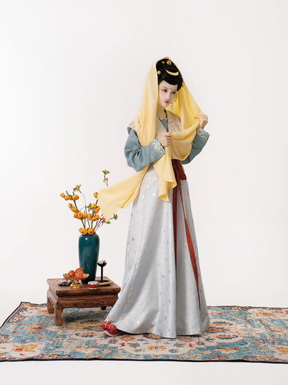 Xuan He 暄禾 - Tang Dynasty Style Beizi Qiyao Ruqun (Preorder)