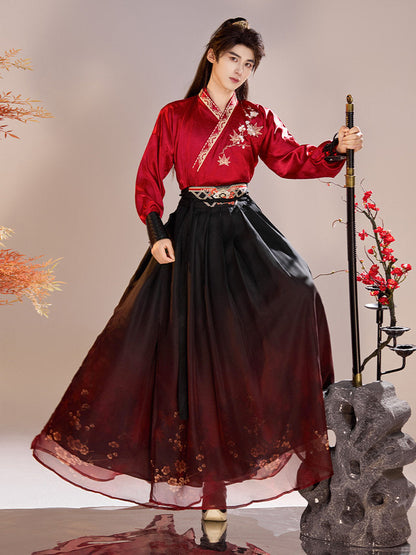 Maple Blossom Xianxia Hanfu Set | Chinese Fantasy Period Drama Style