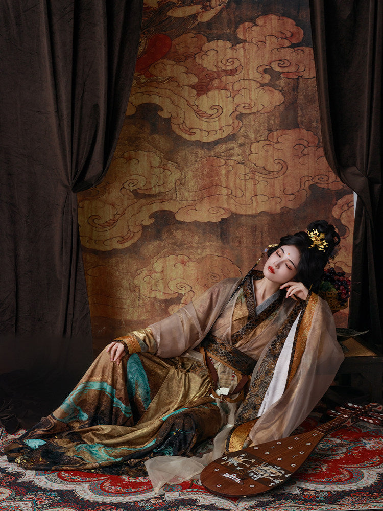 Wei Jin Dynasty Qiyao Ruqun Hanfu | Nine Songs 九歌