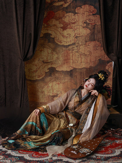 Wei Jin Dynasty Qiyao Ruqun Hanfu | Nine Songs 九歌