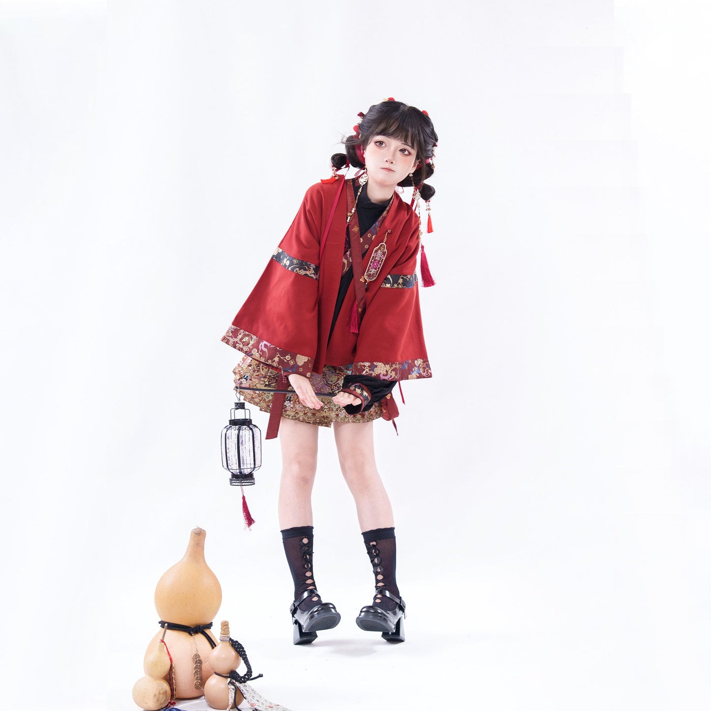 Modern Ming Dynasty Chinese New Year Festival Hanfu | Little God of Wealth 小财神