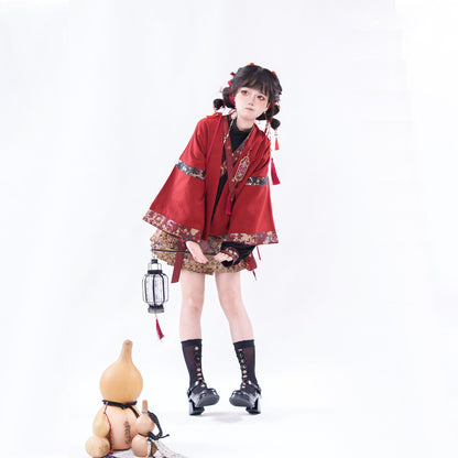 Modern Ming Dynasty Chinese New Year Festival Hanfu | Little God of Wealth 小财神