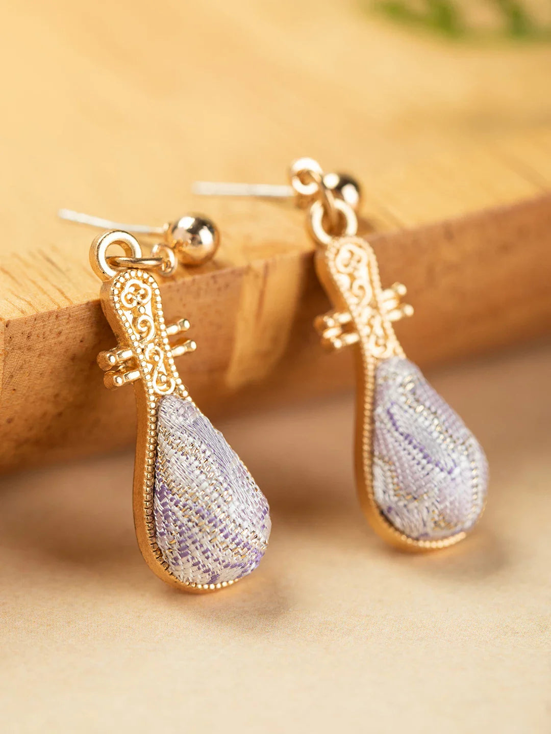 Pipa Music Earrings | Cheongsam Jewelry