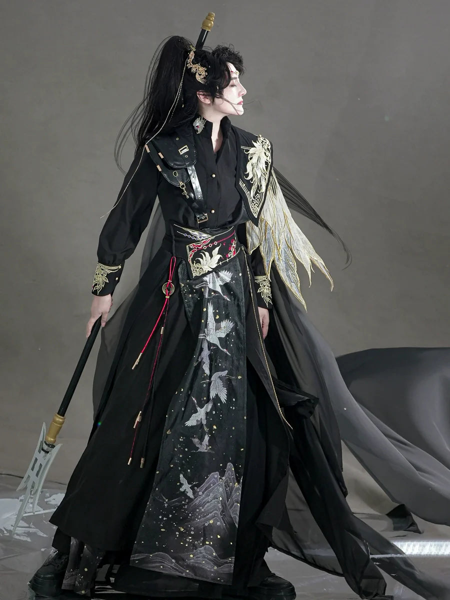 Xianxia Demon General Costume - Onyx Bird 玄鸟 (Preorder)