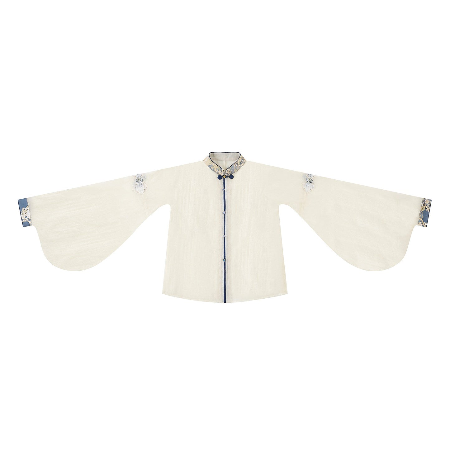 New Chinese Style Pipa Sleeve Top and Fluffy Dress - Bogu Sheep 博古咩咩