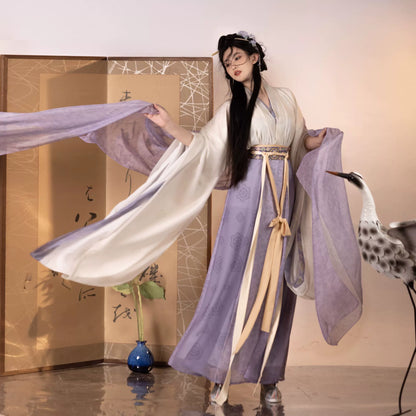 Wei Jin Dynasty Qiyao Ruqun Hanfu | Jiuyi 九翊