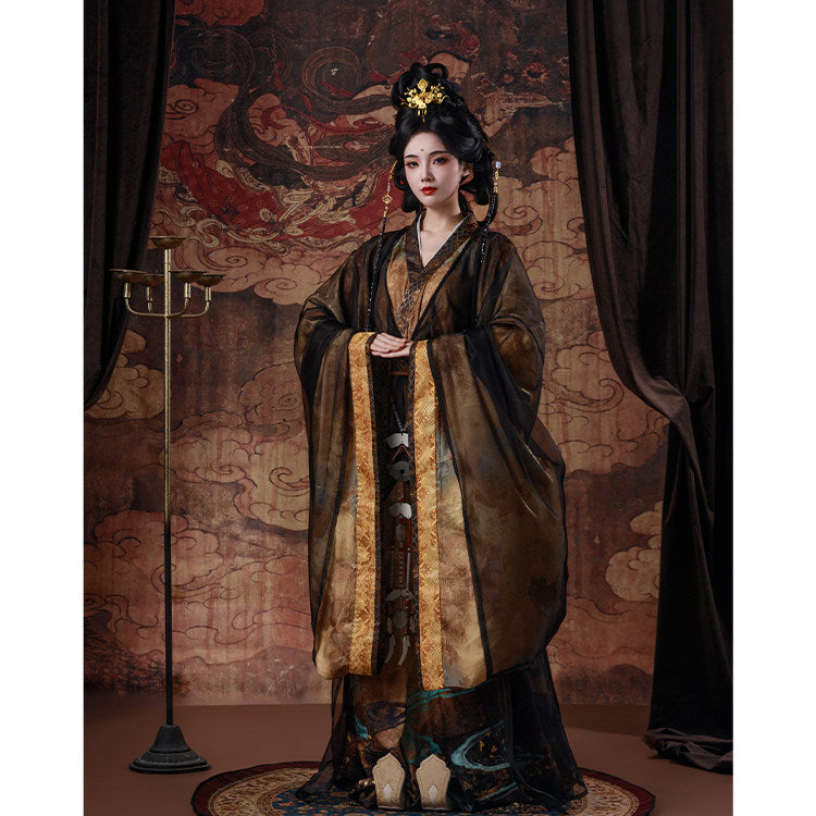 Wei Jin Dynasty Qiyao Ruqun Hanfu | Nine Songs 九歌