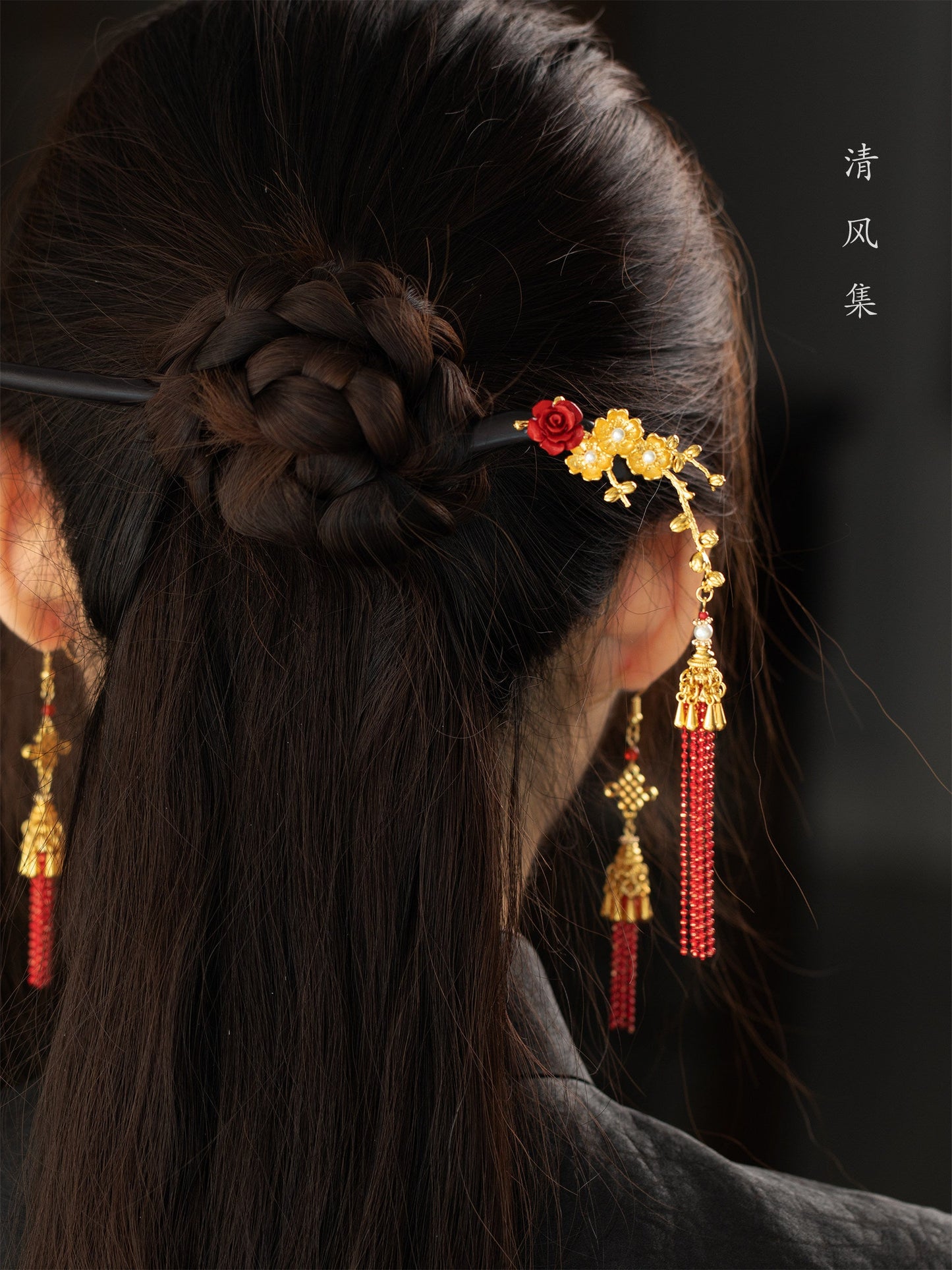 Lucky Knots Antique Earrings | Hanfu Jewelry