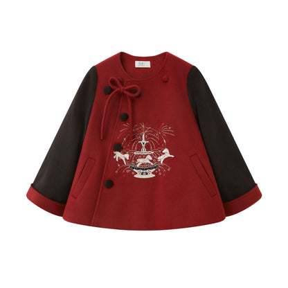 Modern Ming Dynasty Chinese New Year Festival Hanfu | Star Wish Pegasus 星愿天马