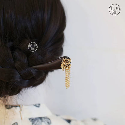 Dieyin Hair Stick | Traditional Chinese Hair Accessory