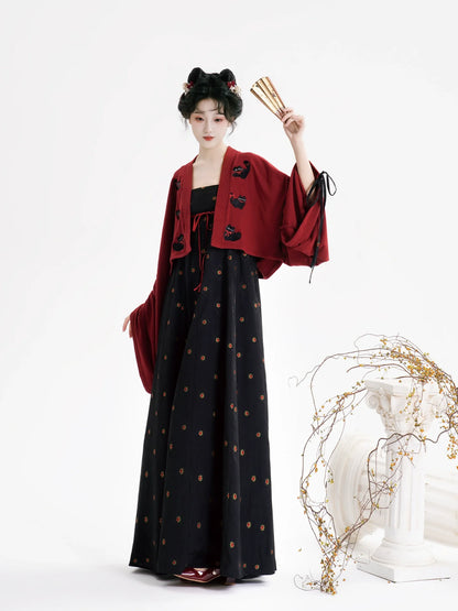 Meow Tang Lu 喵唐录 - Modern Tang Dynasty Hanfu Dress (Preorder)