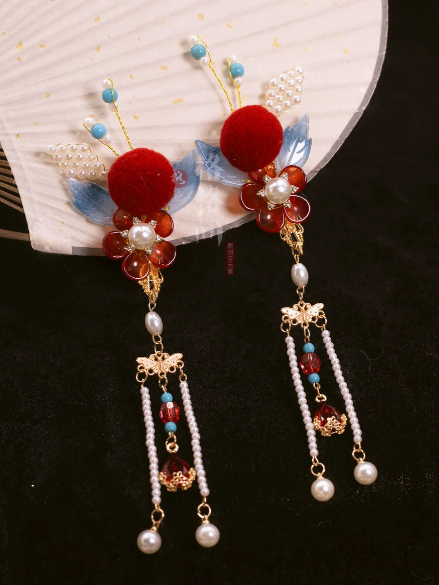 Hanfu Hair Accessories for Chinese New Year | Little Auspicious