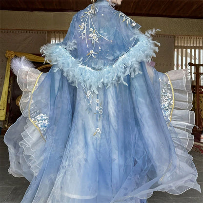 Qingyu Fairy 青羽仙子 - Tang Dynasty Style Qixiong Ruqun