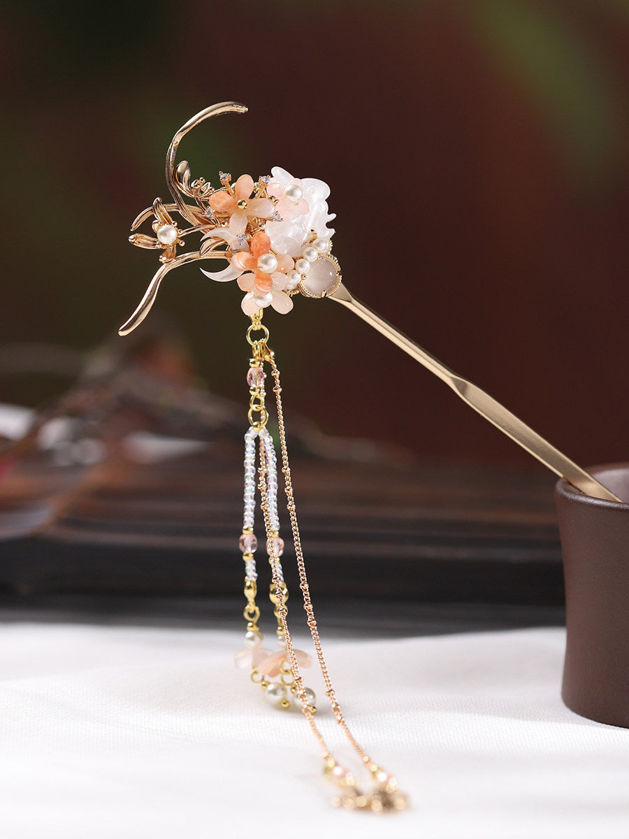 Autumn Moon Hair Stick | Traditional Chinese Hair Accessory