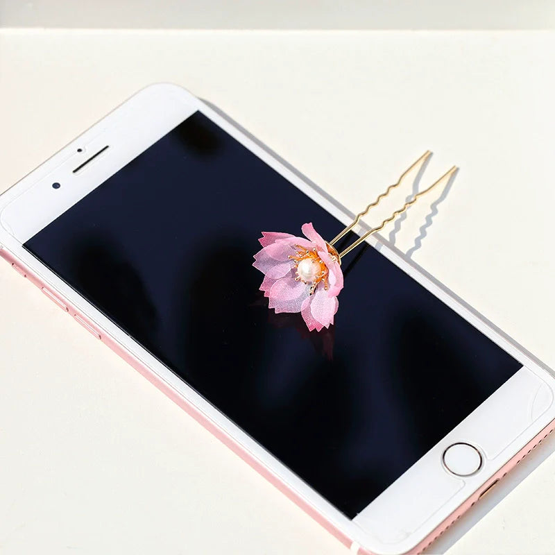 Hair Pins: Cherry Blossoms