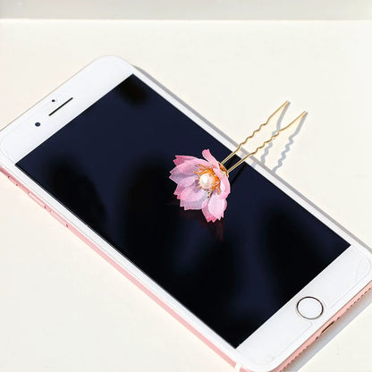 Hair Pins: Cherry Blossoms