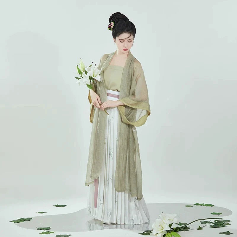 Song Dynasty Modern Hanfu - Bubble Tea 泡泡茶 (Preorder)